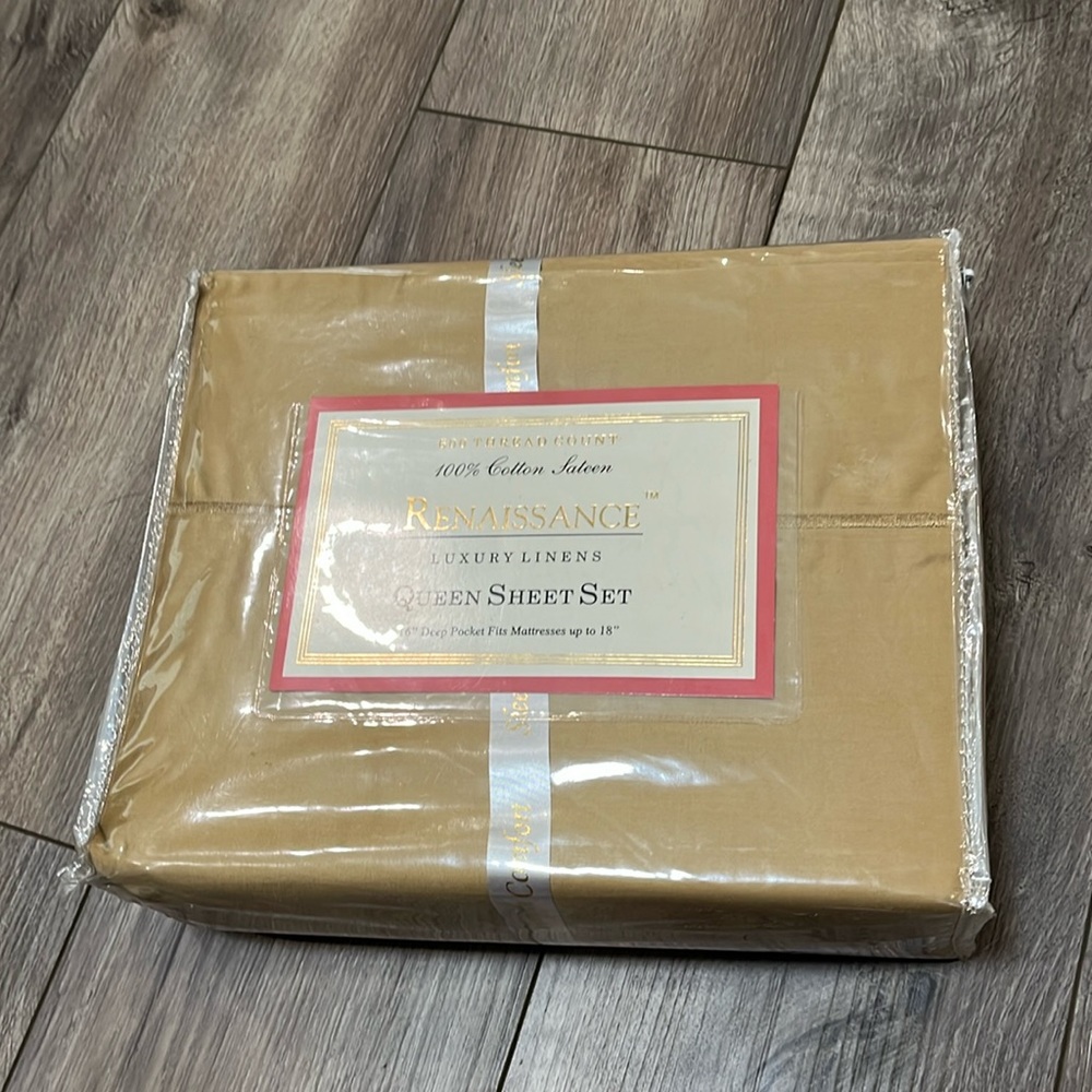 Renaissance luxury linens queen set